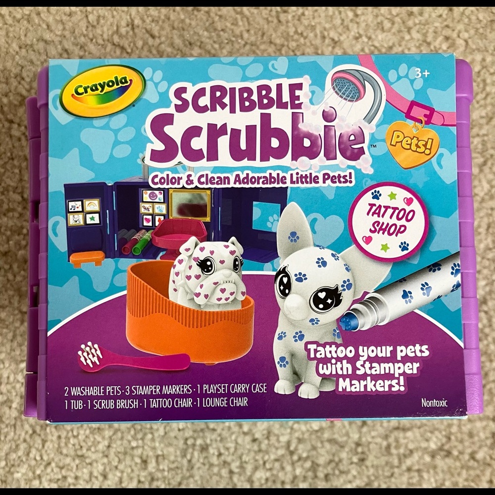 Scribble Scrubbie Tattoo Shop